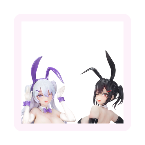 BearPandax朝凪兔女郎手办