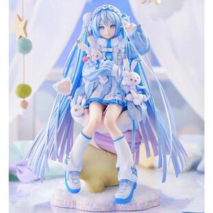 定金哔哩哔哩GSC VOCALOID初音未来雪未来YukiiroPopVer.比例手办