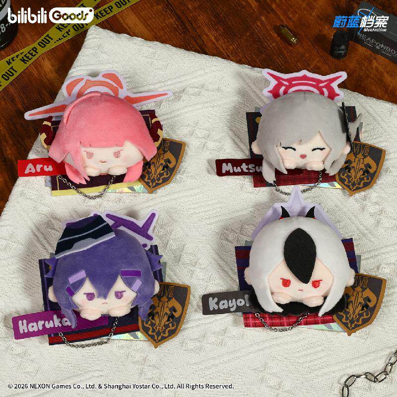 哔哩哔哩bilibiliGoods  2026新品预售  蔚蓝档案 PATCH毛绒徽章