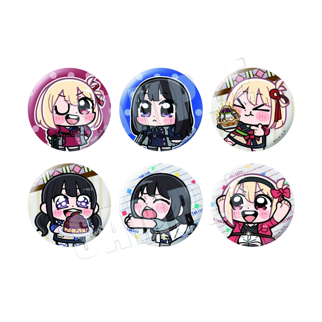 莉可丽丝亚克力立牌吧唧徽章