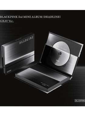 哔哩哔哩BLACKPINK 3rd 迷你专辑 [DEADLINE] 灰色 Ver. +WVS特典