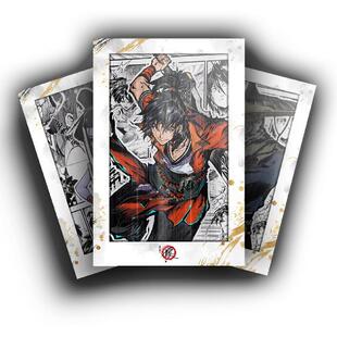 哔哩哔哩bilibili新品  画江湖之不良人 漫画首发限定 纪念光栅卡