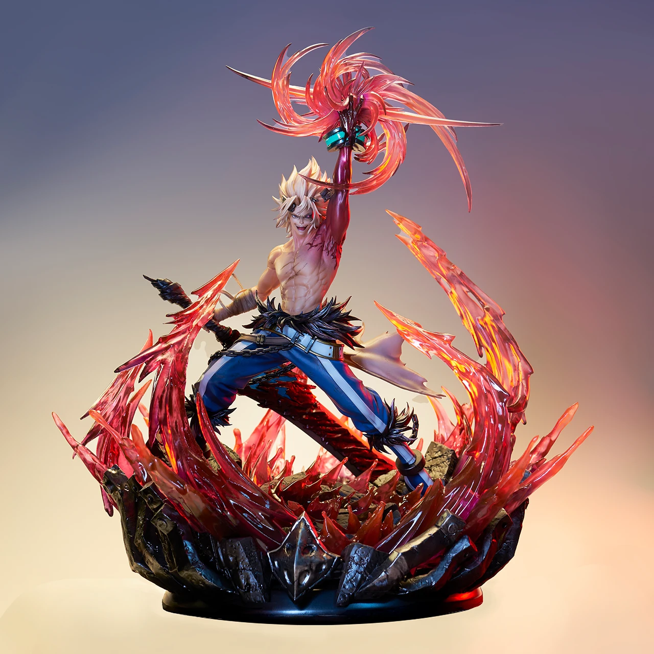 地下城与勇士狂战士正比例手办