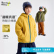 咕噜日记童装 儿童连帽棉服外套2025秋冬男童保暖上衣女童外套棉袄