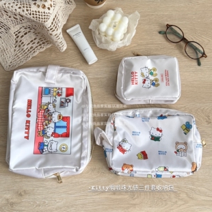 kitty姨妈巾卫生巾收纳包内衣内裤化妆品小杂物便携式旅行收纳袋
