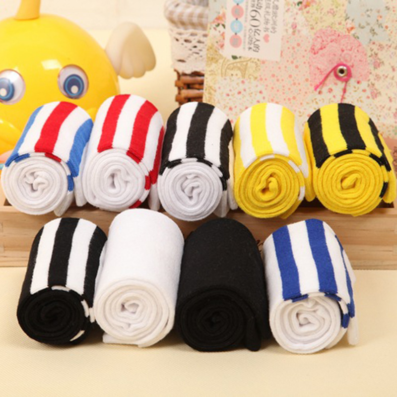 儿童袜子纯棉秋冬高长筒袜