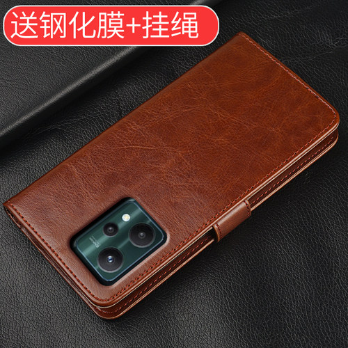 OPPOK10X仿皮简约钱包款防摔