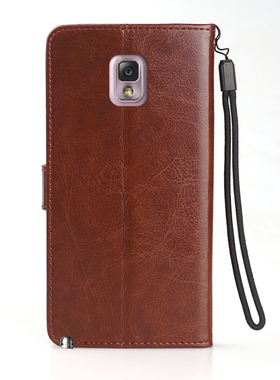 三星NOTE3手机壳Galaxy适用于SM-N9006保护套翻盖皮套N9002防摔N9005全包边防摔9008软硅胶男女款送挂绳