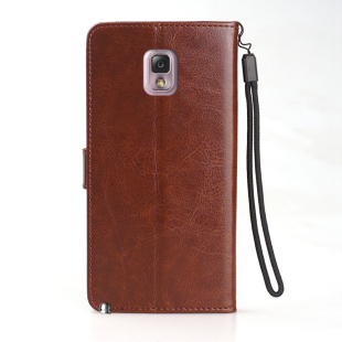 三星NOTE3手机壳Galaxy适用于SM 送挂绳 N9006保护套翻盖皮套N9002防摔N9005全包边防摔9008软硅胶男女款