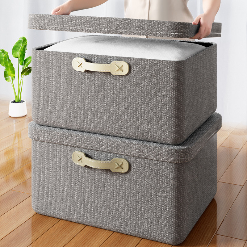 收纳箱家用储物筐整理箱子玩具零食书本衣服折叠布艺大号盒子搬家|msdalam kategori penyatuan simpanan, Rumah Storage Appliances, kotak simpanan, kotak simpanan - dari Buy2taobao.com untuk memberikan perkhidmatan ejen Taobao profesional membeli