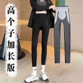 收腹提臀瘦腿瑜伽裤 新款 女外穿高个子175春秋打底裤 170加长鲨鱼裤
