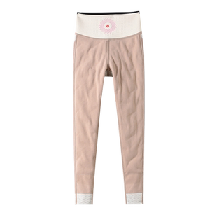 加长鲨鱼羽绒裤女外穿冬季哈尔滨防寒棉裤高个子加绒加厚瑜伽裤子