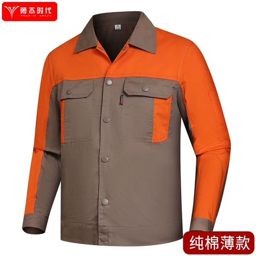 Хлопковый летний тонкий износостойкий дышащий комбинезон, короткий рукав, делается под заказ