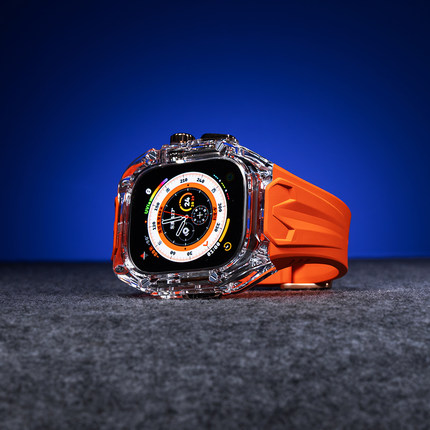 UKOEO/优开适用AppleWatchUltra2手表带iWatch10/Ultra苹果手表表带S9S10series保护壳iWatchS改装applewatch
