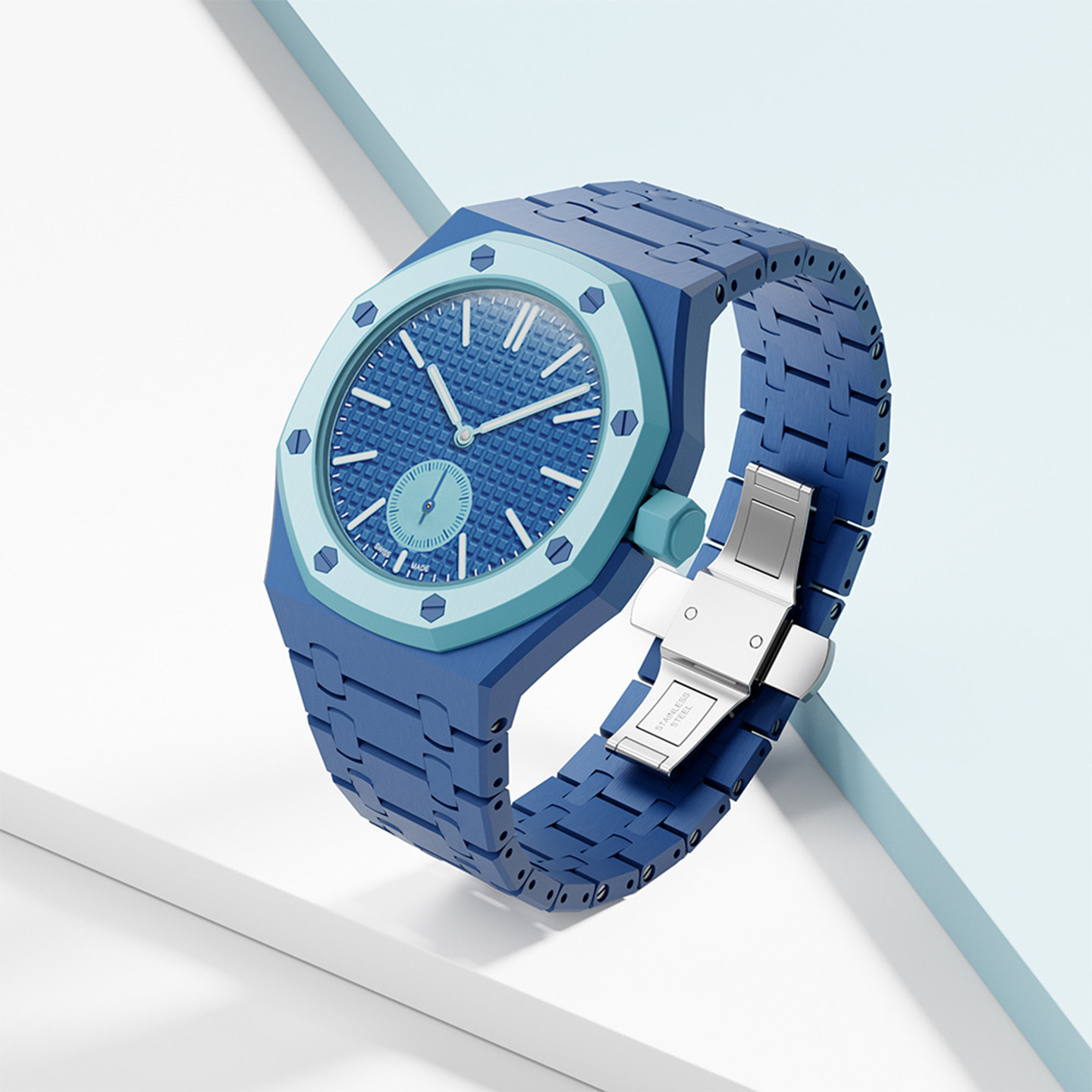 适用Swatch陶瓷保护壳表带