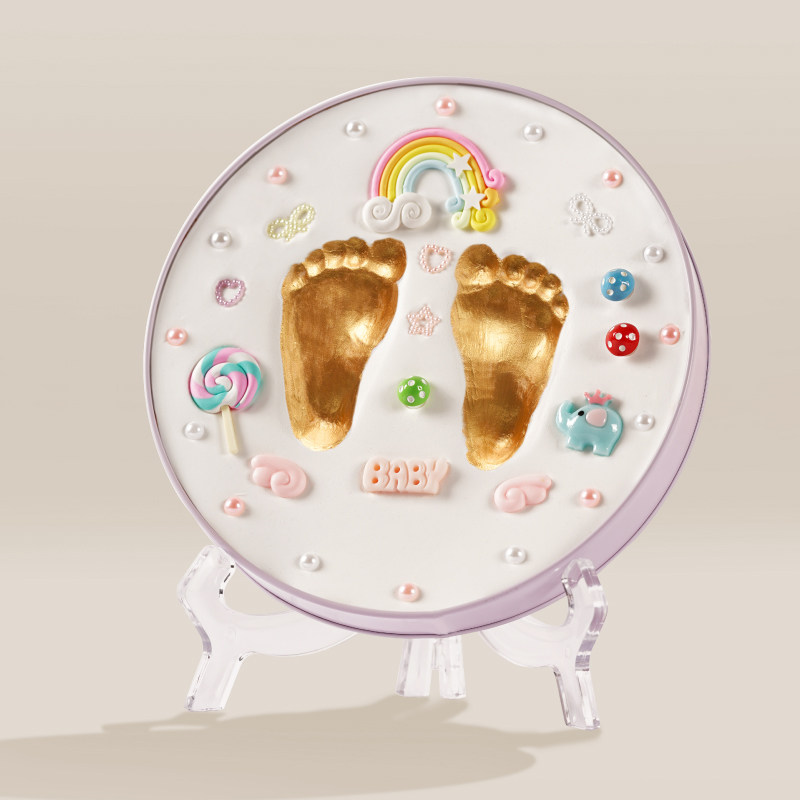 寶寶手足印泥新生兒禮物百天滿月周歲紀念品胎毛自制DIY手印腳印在類目 玩具/童車/益智/積木/模型, 寶寶紀念品/個性產品, 手腳印中 - 來自Buy2taobao.com提供專業的淘寶代購服務
