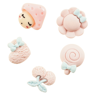 DIY饰品小配件 手足印泥 手脚印 手印泥配饰套装 搭配印泥相框