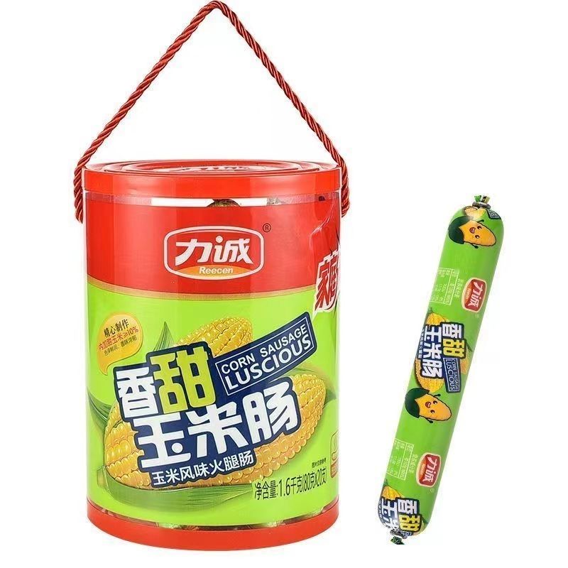 力诚风味火腿肠80g泡面肠玉米肠肉花肠开花肠王中王即食泡面搭档