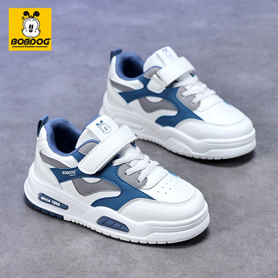 巴布豆男子2026春季新款儿童男孩软底运动鞋中大童休闲板鞋潮