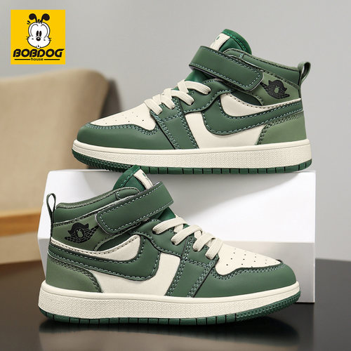 秋冬季儿童运动鞋中大童板鞋高帮