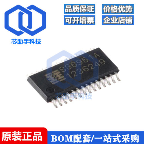 全新原装 SS6951A-ET-TP ETSSOP-28 双通道H桥电流控制电机驱动器