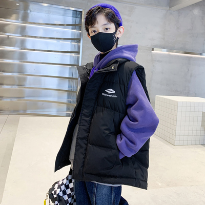 秋冬男童马甲2025新款