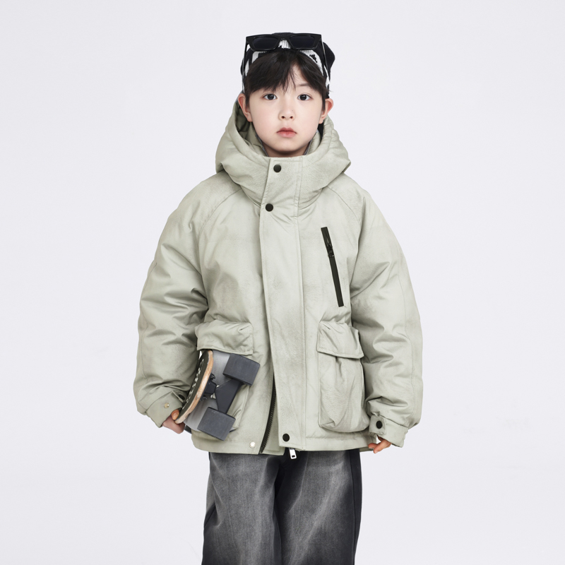 男童秋冬羽绒服2025新款
