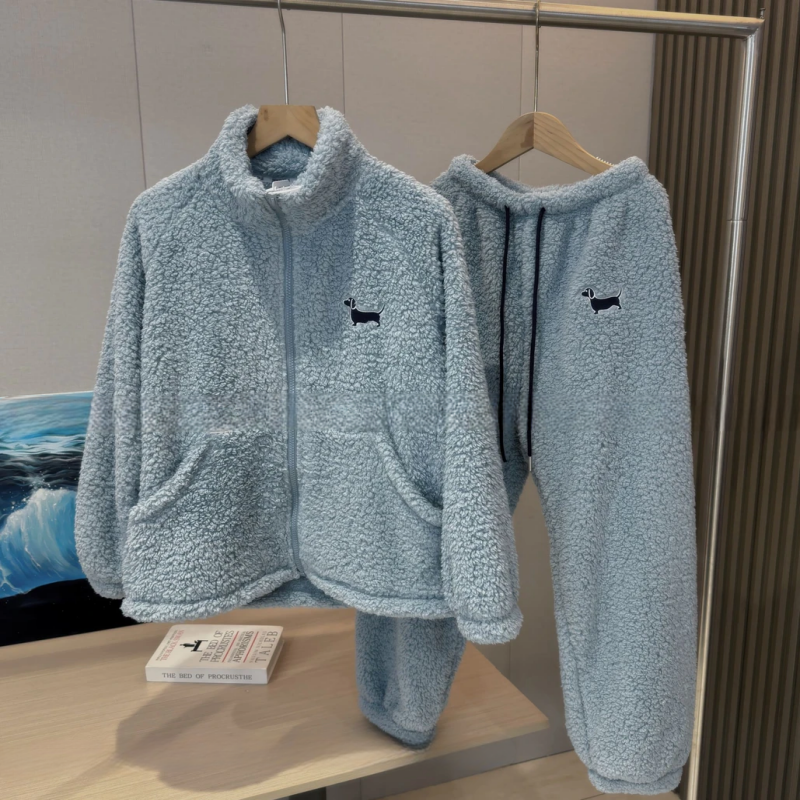 男童秋冬家居服套装2025新款