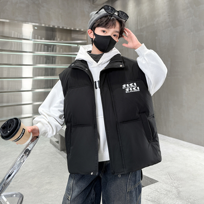 男童秋冬马甲2025新款