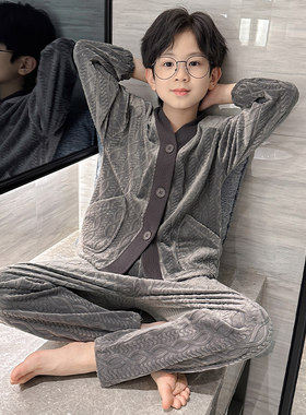 男童春夏秋冬家居服新款