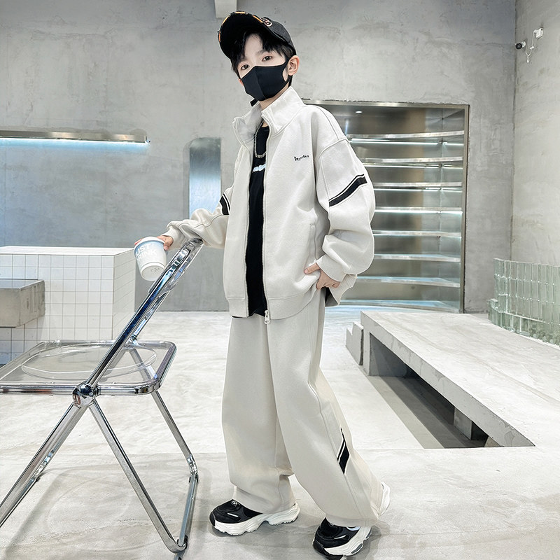 儿童装男童春装套装2026新款中大童春秋款休闲男孩春季衣服帅气潮,童装/婴儿装/亲子装,套装,淘宝优惠券,粉丝福利购,淘宝优惠卷