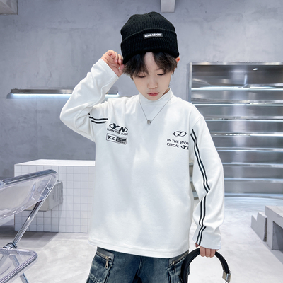 男童秋冬打底衫2025新款