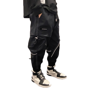 儿童装男童裤子春秋款2026新款中大童春装男孩工装裤春季休闲长裤