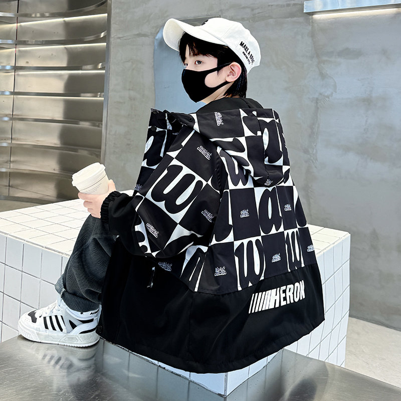 儿童装男童外套春秋款2026新款酷帅中大童春季休闲衣服春装男孩潮,童装/婴儿装/亲子装,普通外套,淘宝优惠券,粉丝福利购,淘宝优惠卷