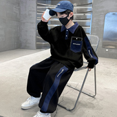 男童套装 中大童卫衣帅气春季 春装 男孩春秋款 运动潮 2026新款 儿童装