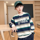 男童卫衣春秋款 男孩春季 2026新款 长袖 中大童上衣酷帅潮 春装 儿童装