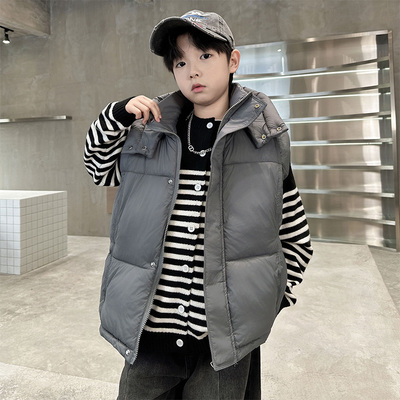 男童冬季马甲2025新款