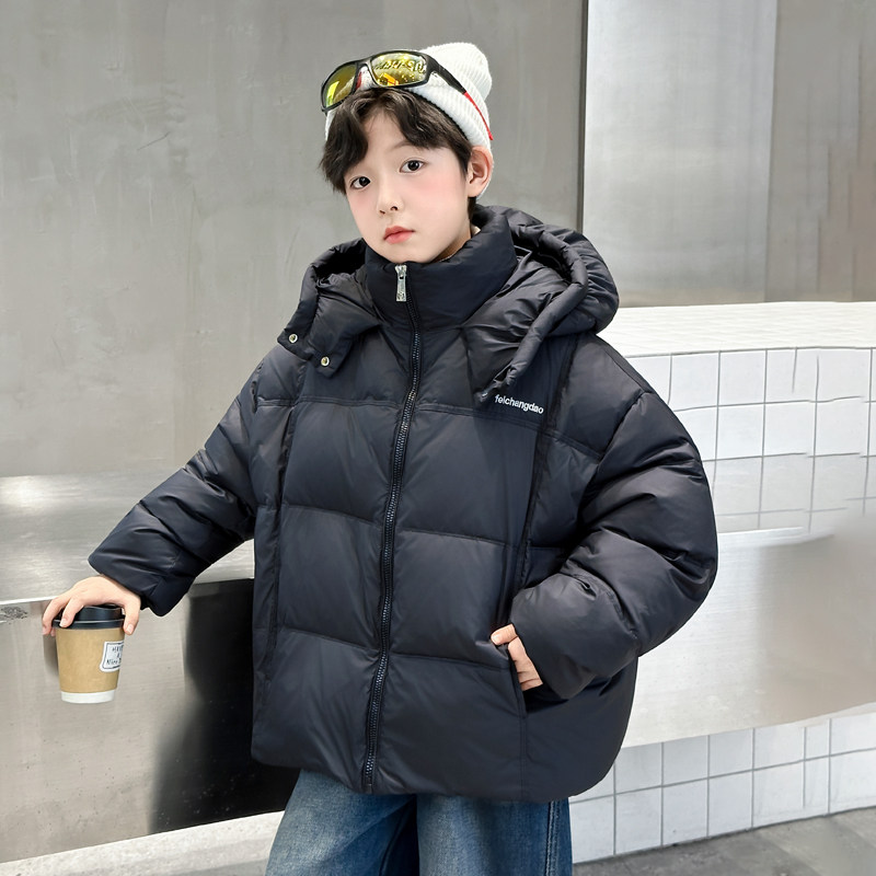 童装男童羽绒服冬装2025新款外套白鸭绒儿童冬季男孩加厚中大童潮,童装/婴儿装/亲子装,羽绒服,淘宝优惠券,粉丝福利购,淘宝优惠卷