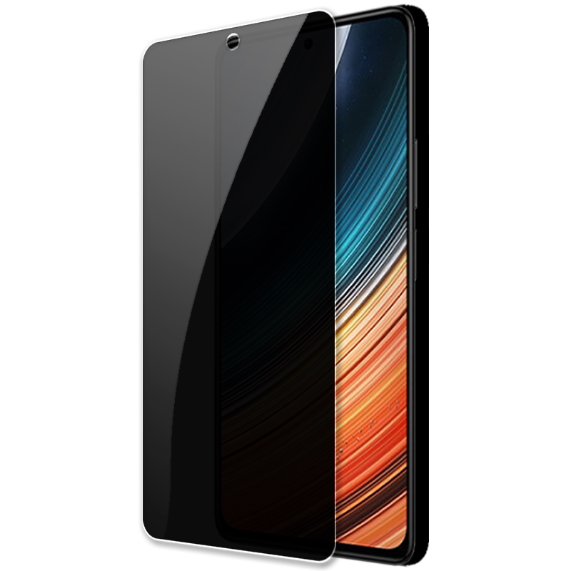 适用Redmi红米K40S防窥膜小米22021211RC钢化膜5G全屏防偷窥防盗手机钻石膜黑边抗指纹防偷瞄防爆屏保护隐私