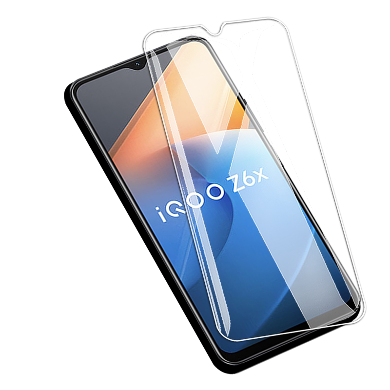 适用IQOOZ6X透明钢化膜