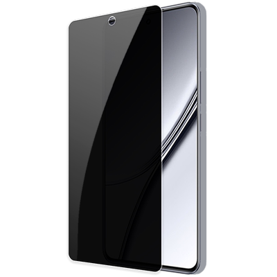 适用Realme真我GT5防窥膜RMX3820钢化膜RMX3823全屏5G防偷窥手机钻石膜黑边抗指纹防偷瞄防摔爆屏保护隐私膜