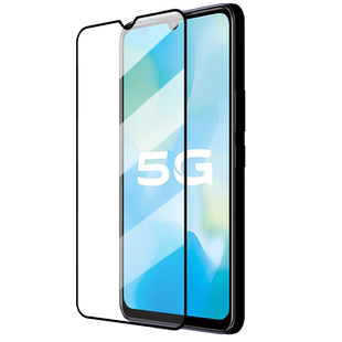适用Vivo S7E活力版/Y73S/Y73T黑边钢化膜V2031A/V2031EA/V2164PA全屏大视窗无白边手机钻石膜高清护眼防爆屏