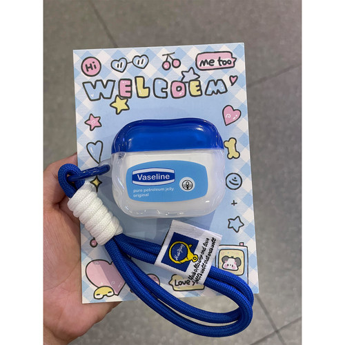 个性创意润唇膏适用AirPods4代耳机壳苹果无线蓝牙AirPodsPro二代软1/2代硅胶3代女款防摔Pro2代降噪Pro三代