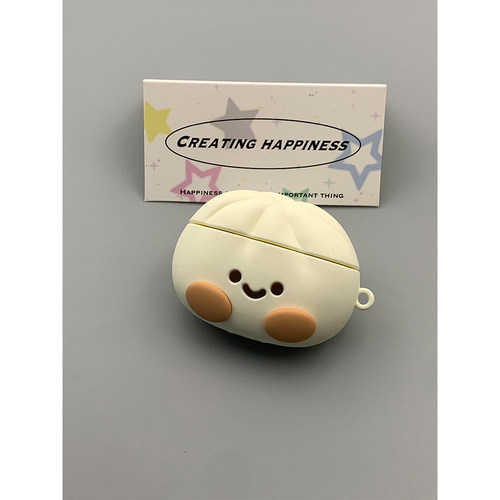 jellycat超萌可爱小肉包趣味适用苹果AirPods4代耳机壳降噪软AirPodsPro二代硅胶AirPods1/2代护套3代少女心