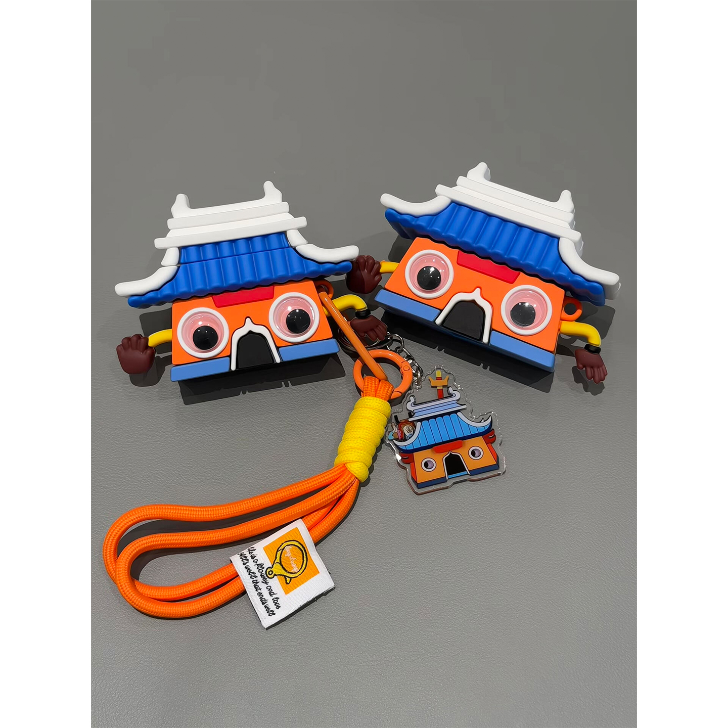 国风新款大闹天宫孙悟空土地庙适用AirPodsPro三代耳机壳苹果蓝牙AirPods4代软Pro3硅胶1/2代防摔3代Pro二代