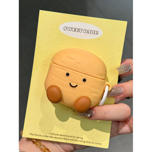 jellycat趣味可爱呆萌土豆表情适用苹果AirPods4代耳机壳AirPodsPro二代软AirPods1/2硅胶pro2保护套3代女款