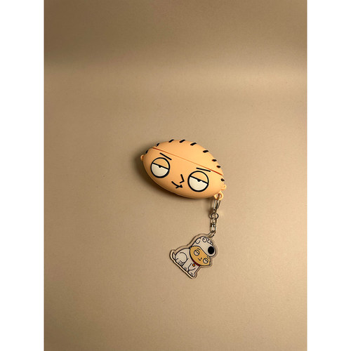 创意动漫卡通趣味恶搞之家饺子适用苹果无线蓝牙AirPods4代耳机壳AirPodsPro三代软AirPods1/2硅胶3代防摔女