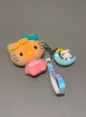 超萌可爱变色黑皮猫咪防尘塞适用AirPods4代耳机壳Pro3苹果蓝牙AirPodsPro2代软1/2代硅胶3代防摔Pro二代女款