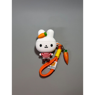萌系可爱五月天胡萝卜纯真兔适用AirPods4代耳机壳苹果蓝牙AirPodsPro3代软1/2代硅胶3代防摔pro三代Pro2代女