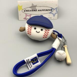 jellycat呆萌可爱棒球适用华为无线蓝牙freebuds6i耳机壳Pro4软freeclip二代/4/5i硅胶Pro5/2套se3新款SE2/7i